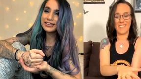 Beauties in a Social Distancing Spanking Circle Game Bet
