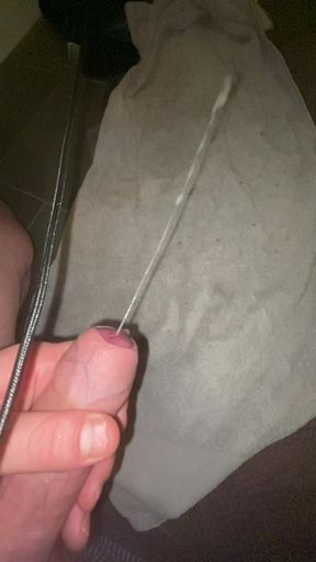 Cumshot in slow motion