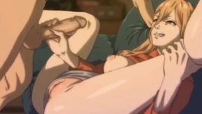 Chansawman Hentai: Sexy Busty Female Characters Please Guys With BJ, Titjob, Handjob & Get Fucked Hard