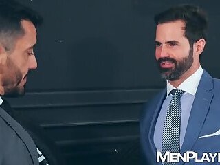 Dani Robles thrusting deep Joe Gillis so he can release his balls desires