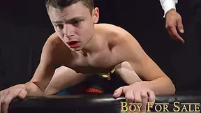 Muscle Daddy In Young Nubile Boy Gets Anal Dildo By Hairy Muscle Stepdaddy Bear Then Is Sold