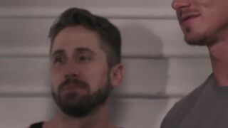 "Brendon's Big Dick Debut - Gay Twink Threesome"