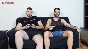 i bet with my friend a blowjob playing a game - magic javi & zeus ray