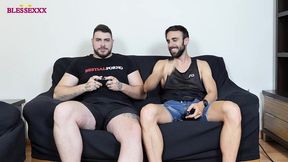 i bet with my friend a blowjob playing a game - magic javi & zeus ray