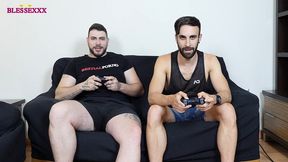 i bet with my friend a blowjob playing a game - magic javi & zeus ray