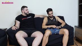 i bet with my friend a blowjob playing a game - magic javi & zeus ray