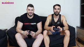 i bet with my friend a blowjob playing a game - magic javi & zeus ray