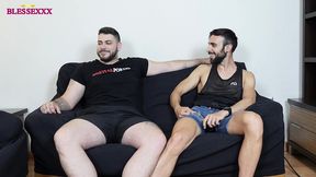 i bet with my friend a blowjob playing a game - magic javi & zeus ray