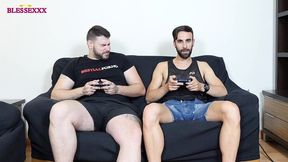 i bet with my friend a blowjob playing a game - magic javi & zeus ray