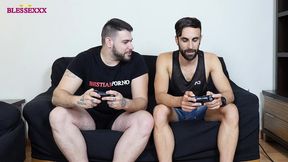 i bet with my friend a blowjob playing a game - magic javi & zeus ray