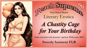 A Chastity Cage for Your Birthday [POV Erotic Audio] ***Visualized Audio Caption Video***