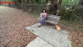 ali allure meets a stranger in the park red