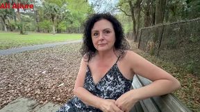 ali allure meets a stranger in the park red