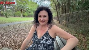 ali allure meets a stranger in the park red