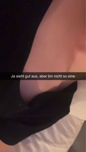 I fuck a cheating Bartender after Club! Snapchat German