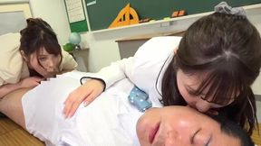 The Ultimate Threesome of Rushed Sexuality, with a Tongue Lapping at Your Ears Part 2