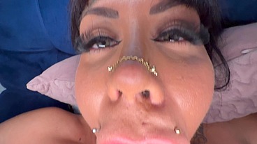 MY POV WITH BUSTY COCK SUCKER VALENTINA COPPOLA