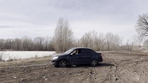 Victoria in 15 den tights highheels shoes and boots got stuck in the mud_full video 36 min_02