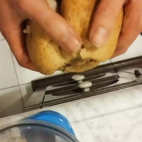 Fuckin bread masturbation