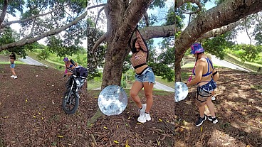 fotos de halloween Termina en Sexo en Publico