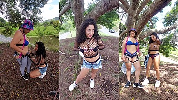 fotos de halloween Termina en Sexo en Publico