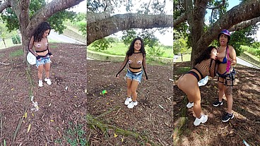 fotos de halloween Termina en Sexo en Publico