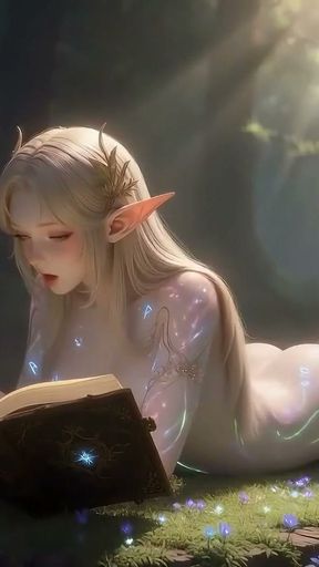 AI - The Silver Garden - Intimate Elven Story Chapter 1 - EN   Clip 1