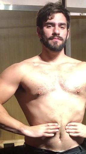 Hunk Job Applicant Is Controlled by Boss Fer