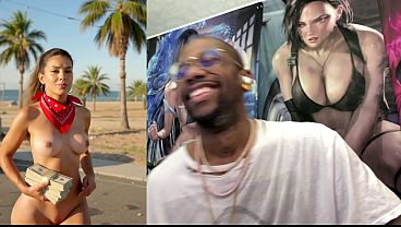 Cum Covered Black Cat And Catwoman Cock Teasing, Iron Woman Jerking Off A Gooner While He Cums, Venom Breast Drop, GTA VI Queen Walking Butt Ass Naked With A Whole Stack, AI Generated