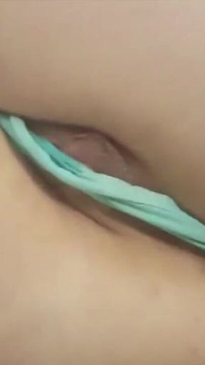 In Stockings Recorded Myself Masturbate