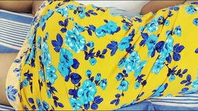 Before my husband, who came home coud arrive, his younger stepbrother fucked me without even taking my panties and left