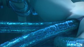 Rem and Ram tentacles II underwater