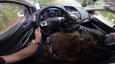 Nympho WIFE Julia North Quick Anal Fuck In The Forest - From VR