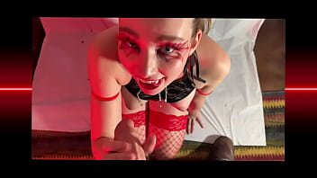 Sexy Vampire Slut Sucks your Cock POV