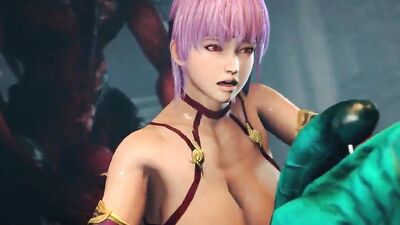 Get ready to cum hard as Kasumi The Slave of Hell takes on 6 hard cocks in HD
