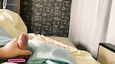 I owe my friend's mom a New Year's gift after wrecking her in bed