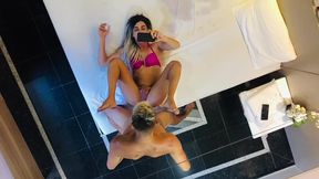 casal de namorados fudendo depois de uma tarde na piscina com marcosvinies