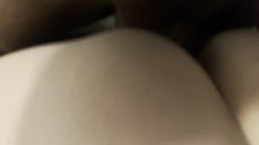 Guy came to the wrong address and ended up letting him fuck my wife BBC MILF.