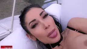 the Amazing Clea Gaultier come to Italy to get her first Anal Experience, Total Anal, 0% pussy, ATM, monster gape, creampie. - AnalVids