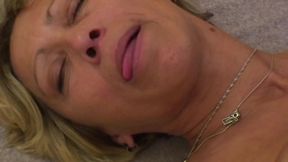 Mature gets pleased with younger cock