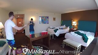 Manroyale vacation hotel triple before night out