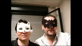 Masked cougar takes the cock!` - A smutty older woman rides a lucky guy