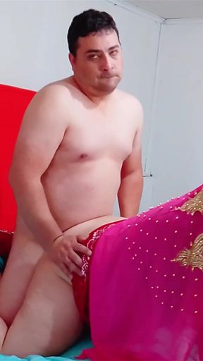 Indian BBW Bhabhi totally, big ass wife with soaked pussy fucked hard by her husband   Clip 2