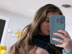 Young Amateur Girl Stripping and Masturbating Cam