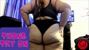 Thong Try On