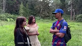 Outdoor session with Latina bombshell and BBC