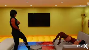 Plump Cartoon Teen Bares It All for Hot Anal Adventure