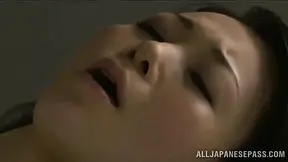 Experienced Old Man Shares His Skills With Stunning Asian Beauty