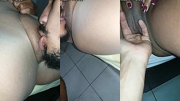 Brincando com a buceta enorme da morena