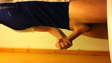 Danish Boy - Fit guy wearing bike gear, jerk-off and cum